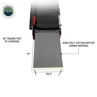 Nomadic Awning 4.5 The Perfect 4.5 Awning with Black Cover Overland Vehicle Systems