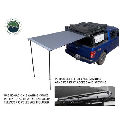 Nomadic Awning 4.5 The Perfect 4.5 Awning with Black Cover Overland Vehicle Systems