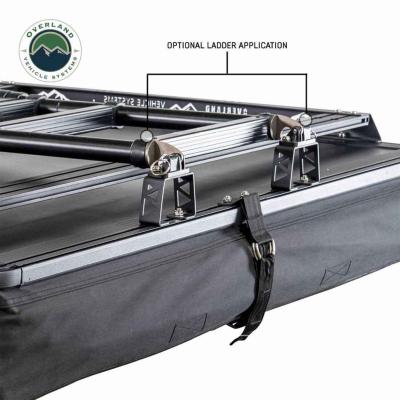 XD Sherpa S4S - Soft Sided Roof Top Tent, 4 Person, Grey Body and Black Rainfly Overland Vehicle Systems