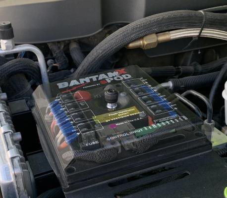 BantamX w/ Amber LED Switch panel for JK 2007-2008