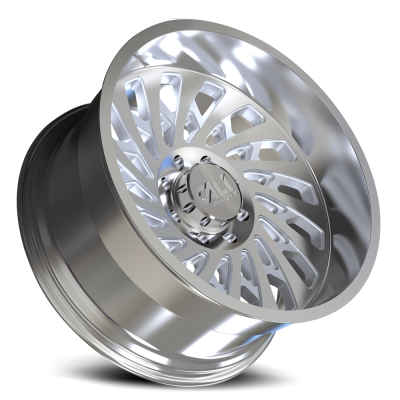 Cast Aluminum Wheels Switchback 9108 PO 20x9 Polished 6 On 139.7 Bolt Pattern 0 Offset Cali Offroad Wheels