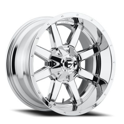 Aluminum Wheels 18X9 Maverick D536 6 On 120/6 On 139.7 Chrome 78.1 Bore 19 Offset Fuel Off Road Wheels