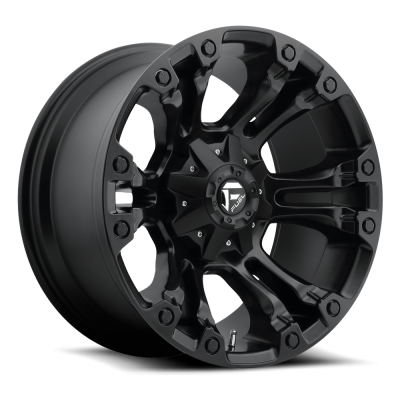 Aluminum Wheels 20X10 Vapor D560 5 On 114.3/5 On 127 Matte Black 78.1 Bore -18 Offset Fuel Off Road Wheels