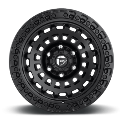 Aluminum Wheels 17X9 Zephyr D633 5 On 127 Matte Black 71.6 Bore 1 Offset Fuel Off Road Wheels