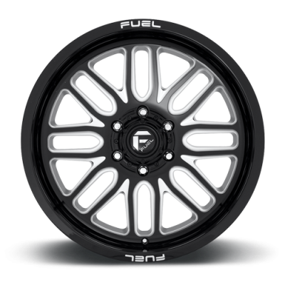 Aluminum Wheels 20X9 Ignite D662 6 On 135 Gloss Black Milled 87.1 Bore 1 Offset Fuel Off Road Wheels