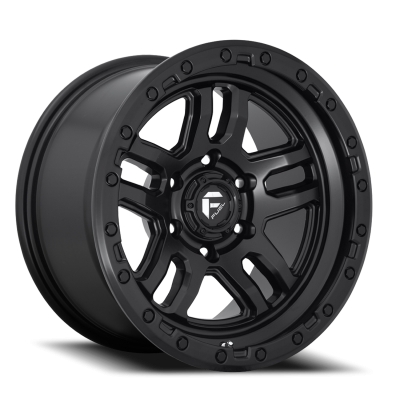 Aluminum Wheels 17X9 AMMO D700 5 On 127 Matte Black 71.5 Bore 1 Offset 5 Spoke Fuel Off Road Wheels