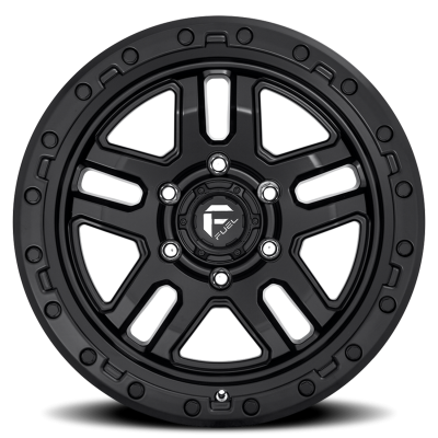 Aluminum Wheels 17X9 AMMO D700 5 On 127 Matte Black 71.5 Bore 1 Offset 5 Spoke Fuel Off Road Wheels
