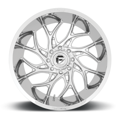 Aluminum Wheels 20X9 Runner D740 6 On 135 Chrome 87.1 Bore 1 Offset Fuel Off Road Wheels
