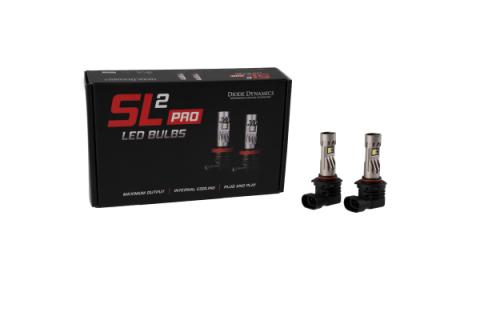 9005/9011/H10 White SL2 Pro LED Bulbs Pair Diode Dynamics