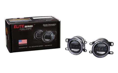 Elite Series Type CGX Fog Lamps, White Pair Diode Dynamics