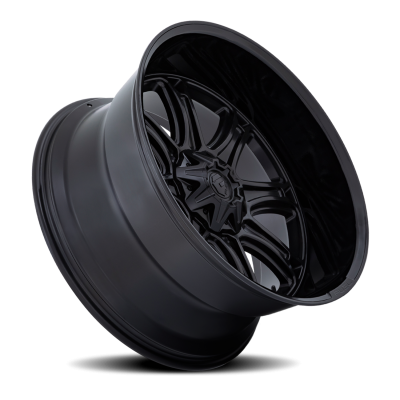 Aluminum Wheels 20X9 Darkstar FC853MB 5 On 114.3/5 On 127 Matte Black/Gloss Black Lip 78.1 Bore 1 Offset Fuel Off Road Wheels