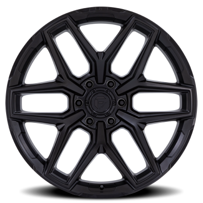 Aluminum Wheels 17X9 Flux 6 FC854MX 6 On 135 Blackout 87.1 Bore 1 Offset Fuel Off Road Wheels