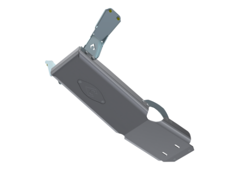 JLU Oil Skid Only With Oil Door 2 and 4 Door 3.6L Aluminum 18-Up Artec Industries