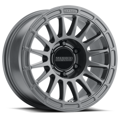 Aluminum Wheels 18x9 MR314 Bolt Pattern 6 On 139.7 Offset 18 Lip Size 0 Gloss Titanium GY Method