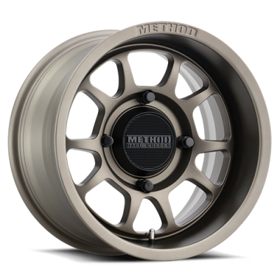 Aluminum Wheels 15x10 MR409 Bead Grip UTV Bolt Pattern 4 On 156 Offset 0 Lip Size 4.33 Steel Grey GY Method