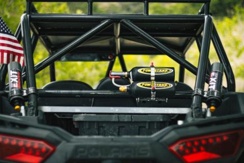 Double Barrel Bracket Power Shot Trigger Kit Large Roll Bar Clamp Power Tank