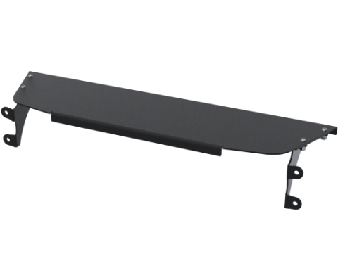 JL,JT,JK Sentinel Front Bumper No Winch Cover - Black Powder Coat Artec Industries