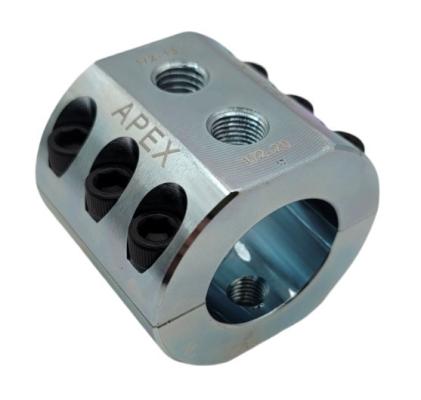 Stabilizer Clamp, 1.5 Inch ID, Zinc, Universal - Includes hardware for Fox ATS, Standard, Falcon Apex Chassis