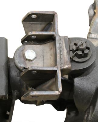 Dual Front Lower Shock Mounts SD60 Bare Steel Motobilt