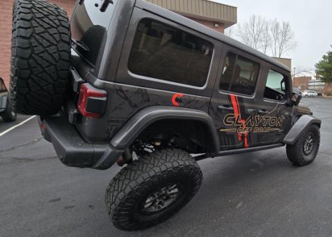 Jeep Wrangler Rear Brake Lines 392 4Xe XR 2021+ JL Clayton Off Road