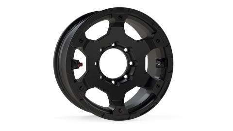 Nomad Off-Road Wheel Base 8x6.5 Inch 00 Metallic Black TeraFlex
