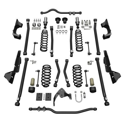 07-18 Wrangler JK 4 Door 4 Inch Alpine CT4 Long Arm Suspension System No Shocks TeraFlex