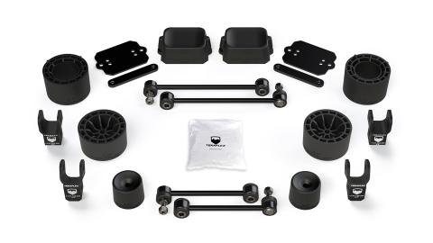 18-Up Wrangler JL 4 Door Rubicon 2.5 Inch Performance Spacer Lift Kit & Shock Extensions TeraFlex