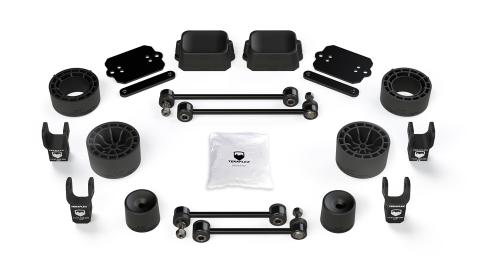 18-Up Wrangler JL 2 Door Rubicon 2.5 Inch Performance Spacer Lift Kit & Shock Extensions TeraFlex