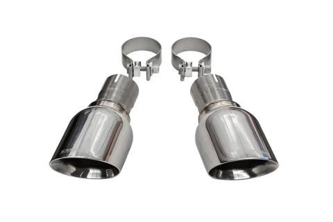 Single 4.5 Inch Polished Pro-Series Tips-Pair 11-21 Jeep Grand Cherokee Corsa Performance