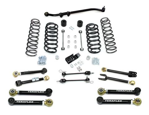 97-06 Jeep Wrangler TJ 3 Inch Suspension System w/ 8 Short Control Arms No Shocks TeraFlex