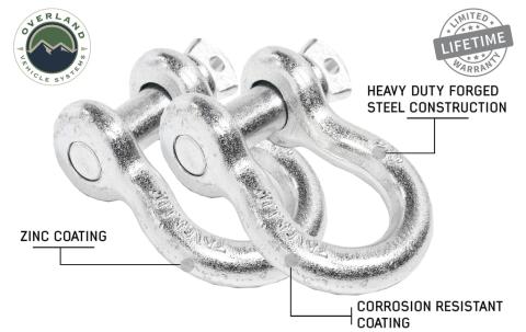 Recovery Shackle D-Ring Bow Shackle vs Soft Shackle Overland Vehicle Systems