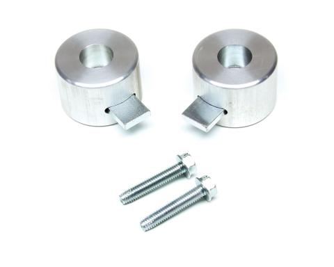 97-06 Jeep Wrangler TJ 1.75 Inch Bump Stop Strike Pad Kit w/ Spring Retainer Rear Lower LCG Lift TeraFlex