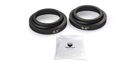 20-Up Jeep Gladiator 0.5 Inch Bump Stop Strike Pad Shim Kit Rear Upper TeraFlex