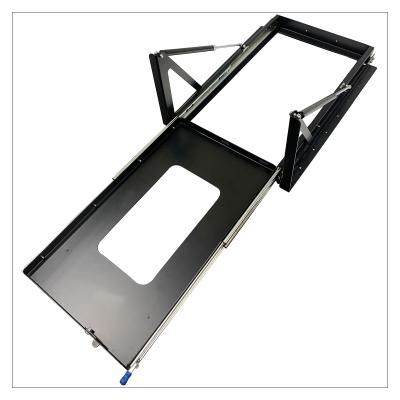 Overland Refrigerator Tray - Small Size, with Slide and Tilt Overland Vehicle Systems