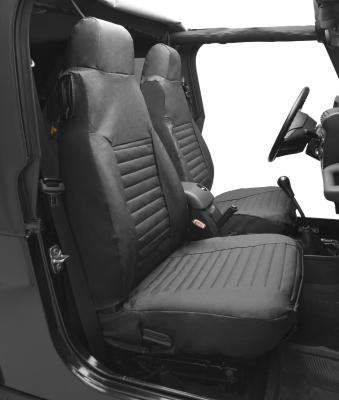 Jeep Wrangler Seat Covers For Jeep 1992-1994 Wrangler YJ Front Premium Vinyl Fabric Spice Bestop