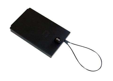 Portable Safe For Full-Size Pistols Universal Black Includes Security Cable Tuffy Security Products