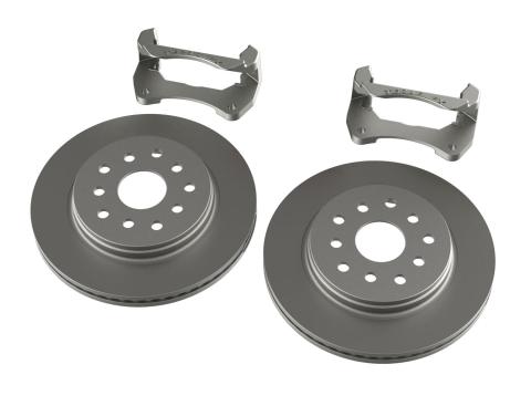 07-18 Wrangler JK Front Performance Big Rotor Kit w/ Vented Rotors 5x5 Inch & 5x5.5 Inch TeraFlex