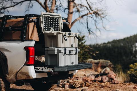 Tuffy 75 Locking Dry-Box Gray Granite Tuffy Security