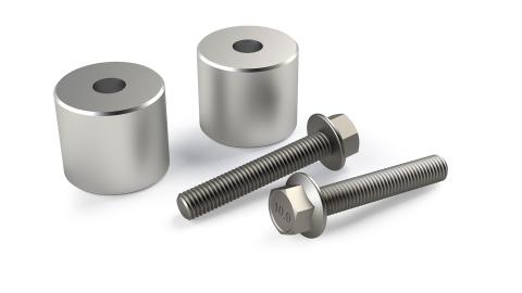 20-Up Jeep Gladiator 1.5 Inch Driveshaft Lowering Kit Rear TeraFlex