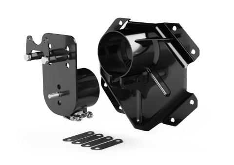 07-18 Wrangler JK Alpha HD Adjustable Spare Tire Mount Kit 8x6.5 Inch TeraFlex