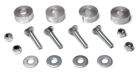 97-06 Jeep Wrangler TJ HD Gas Tank Skid Plate Spacer Lowering Kit TeraFlex