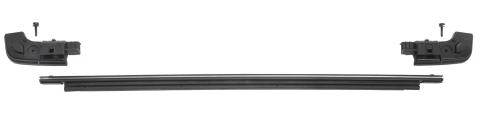 Jeep Tailgate Bar For Jeep 2018-Current Wrangler JL Not Compatible with OEM Tops Black Bestop