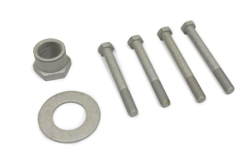 07-24 Jeep Wrangler/Gladiator JK/JL/JT Big Bore Sector Shaft Brace Supplemental Hardware Kit Steer Smarts