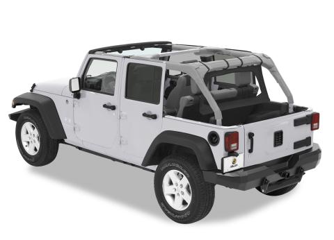 Standard Windjammer For Jeep 2003-2006 Wrangler TJ Black Diamond Bestop