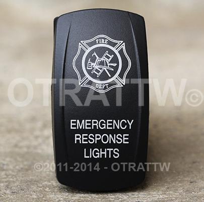 Switch, Rocker Emergency Response Lights    