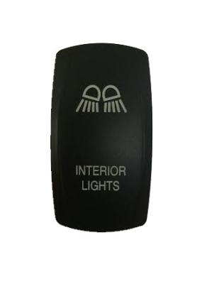 Switch, Rocker Interior Lights   