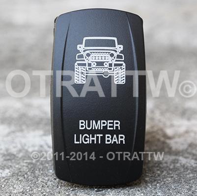 Switch, Rocker JK Bumper Light Bar   