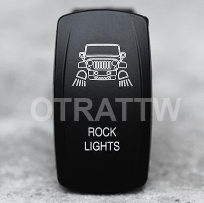Switch, Rocker JK Rock Lights   