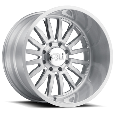 Cast Aluminum Wheels Summit 9110 SL 22x10 Brushed Brushed Silver 6 On 135 Bolt Pattern 0 Offset Cali Offroad Wheels