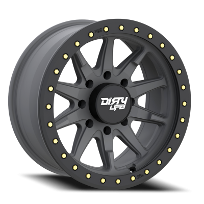 Dirty Life Race Wheels DT-2 9304 Satin Gunmetal 17X9 5-127 -12Mm 78.1Mm